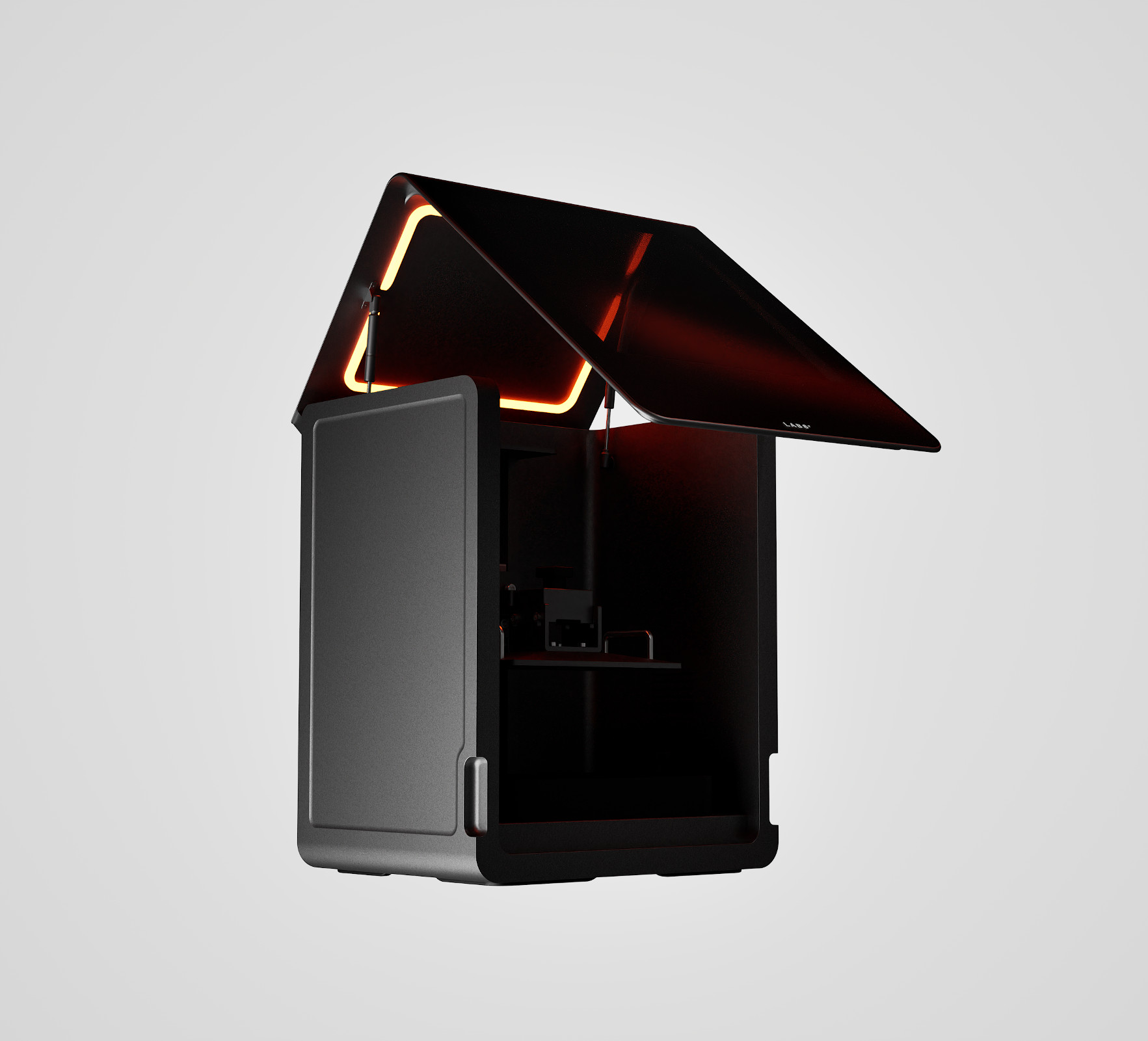 LAB-01 printer render on white