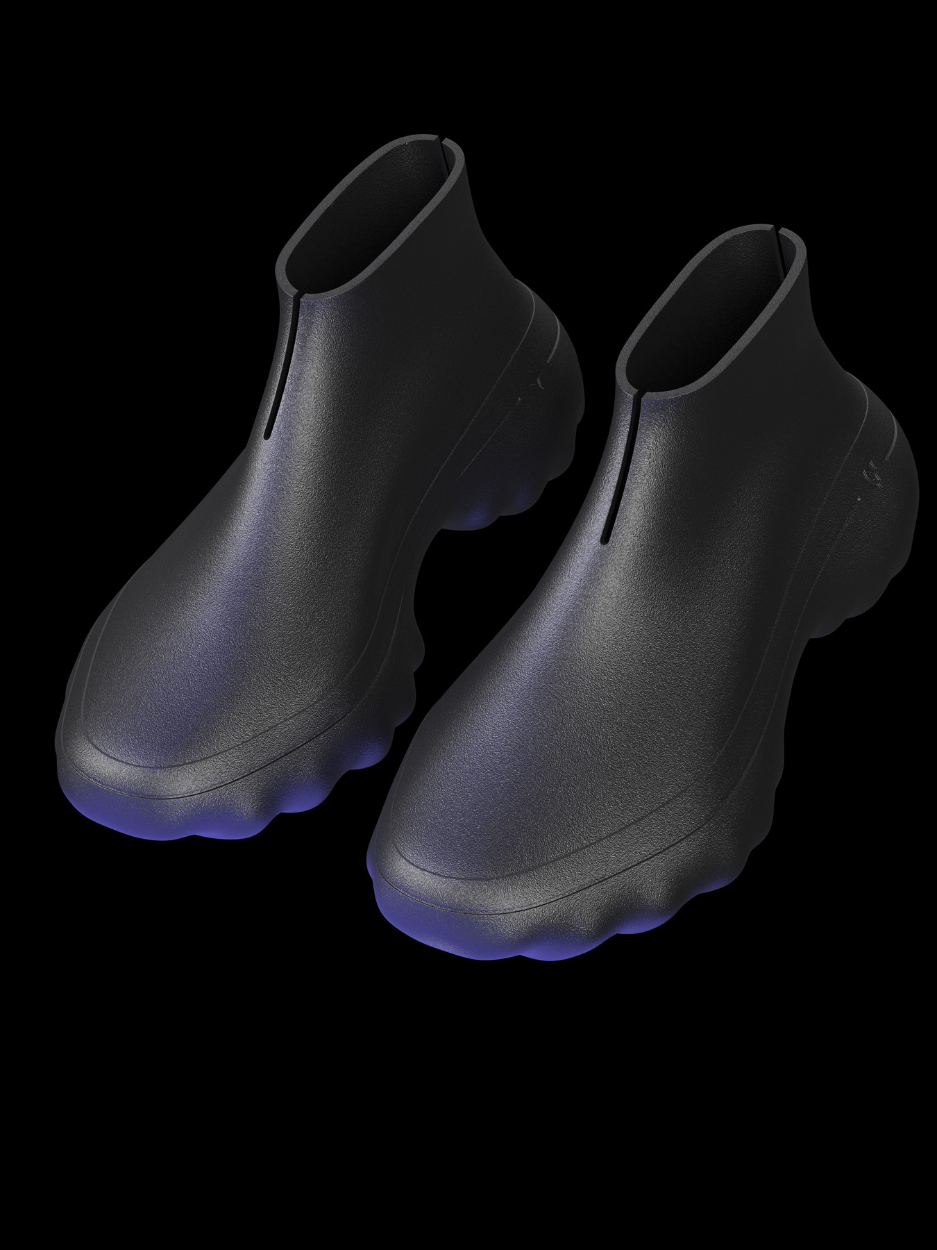 Pair of X-PACE shoes in the studio