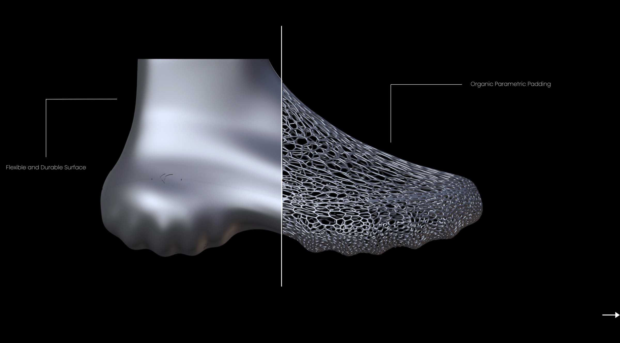 X-PACE parametric lattice structure